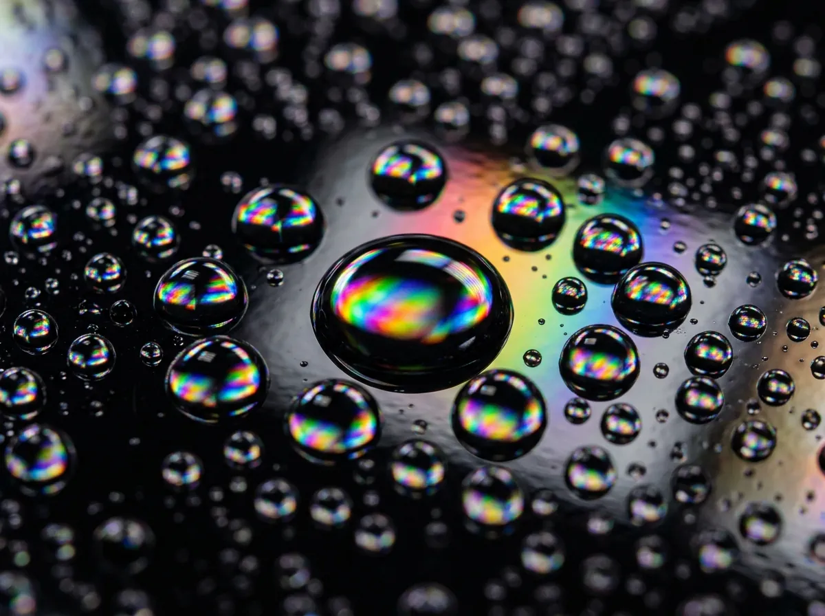 Water beading on a ceramic-coated car in Canberra